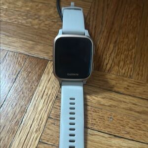 Garmin Venu Sq Rose Gold and Gray Smartwatch with music edition
Great condition